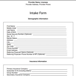 Champion Mental Health Therapist Intake Form Doc Sheet Word Template Copy Untitled