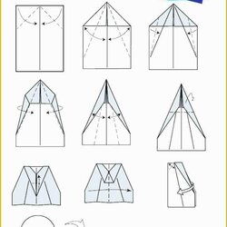 Out Of This World Beginner Free Printable Paper Airplane Templates About Airplanes