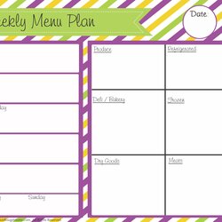 Perfect Best Images Of Printable Blank Menu Calendar Monthly Free Planner Template Weekly Maker Planning