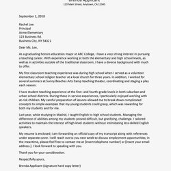 Superb Cover Letter Template For Teachers Fearsome Design