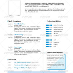 High Quality Simple Resume Template Print Templates