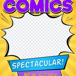 Eminent Editable Comic Book Cover Template