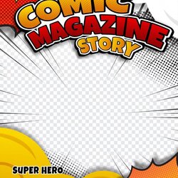 Sublime Retro Comic Book Pop Art Pages Style