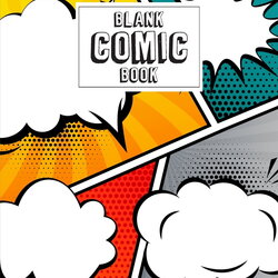 Worthy Blank Comic Book For Kids With Variety Of Templates Draw