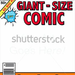 Swell Comic Book Templates Vector Template Cover Blank Covers Marvel Books Make Letter