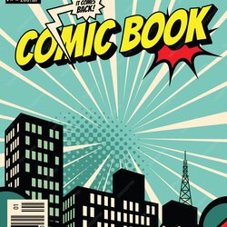 Comic Book Cover Template Free