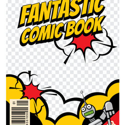 Very Good Comic Book Cover Template Royalty Free Vector Image Vectors