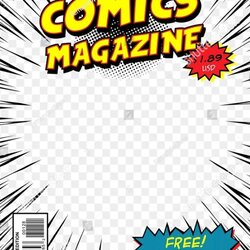 Peerless Comic Book Cover Template In Interesting Design Pending Load