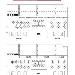 Preeminent Chart Templates Seating Width