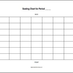 Matchless Free Restaurant Seating Chart Template Elegant Printable