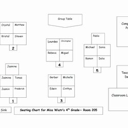 Perfect Restaurant Seating Chart Template Excel Great Templates Of