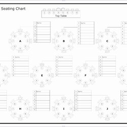 Champion Restaurant Seating Chart Template Excel Awesome Pareto