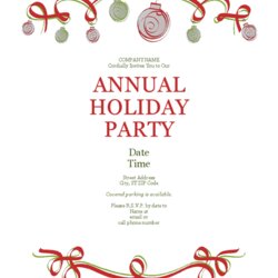 Out Of This World Free Invitation Templates Microsoft Create Holiday Party