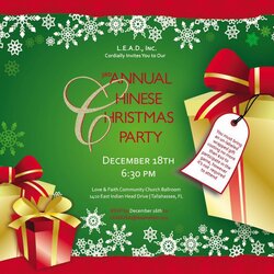 Tremendous Christmas Party Invitation Templates Free Printable Holiday Word Microsoft Flyer Office Template