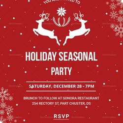 Holiday Invitation Template Free Word Samples Examples