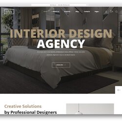 Best Interior Design Website Templates Template Responsive