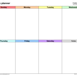 Excellent Calendars Planners Paper Party Supplies Free Weekly Planner Diary