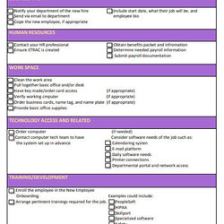 Capital New Employee Checklist Templates In Google Docs Word Pages Template Manager Hr