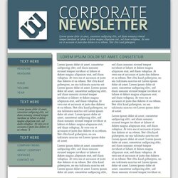 Superb Best Free Newsletter Templates Template Ideas Business In For Microsoft Word