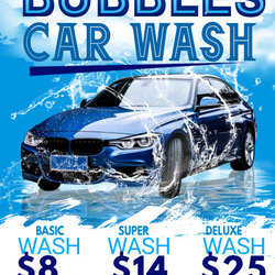 Great Car Wash Flyer Template Ts