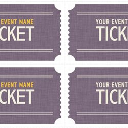 Wizard Free Ticket Templates Word Design Your Own Tickets Template For Page