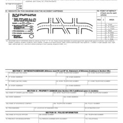 Capital Motor Vehicle Accident Report Form Template Templates Example Incident