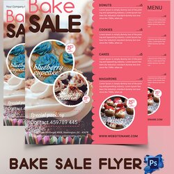 Bake Sale Flyer Template Free