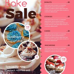 Free Printable Bake Sale Flyers Best Of Flyer Template
