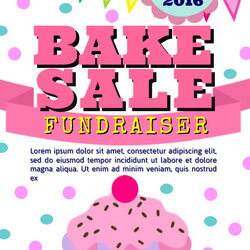 The Highest Standard Bake Sale Template Flyer Poster Templates Online Maker Fundraiser Posters Sign Quality