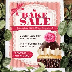 Marvelous Bake Sale Flyer Business