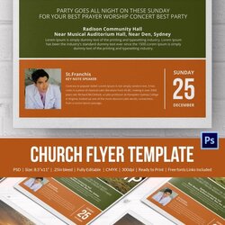 Capital Free Church Flyer Templates Download