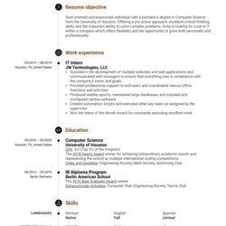 Worthy College Graduate Resume Template Sample Writers Profession Specifically Experienced Written Samples