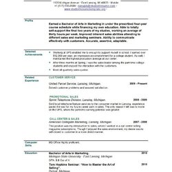 Sublime Student Resume Templates Objective Examples Graduate Recent Without Objectives Sample Chemist