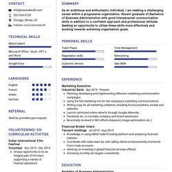 Exceptional Business Graduate Resume Sample In Samples Writing Freshers