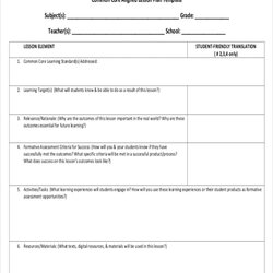 Swell Common Core Sheet Templates Free Documents Download Template Lesson Plan Aligned Document