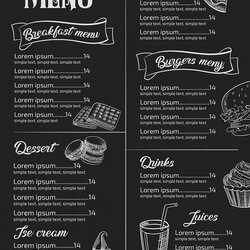 Supreme Microsoft Menu Templates Free Template Download Restaurant