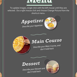 High Quality Free Simple Menu Templates For Restaurants Cafes And Parties Word Template Restaurant