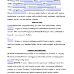 Magnificent Free Printable Durable Power Of Attorney Form California Financial