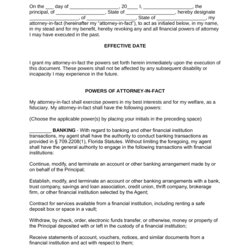 Superior Free Florida Durable Statutory Power Of Attorney Form Word Forms Fl Document