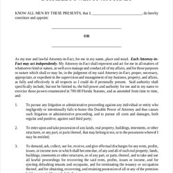 Cool Va Power Of Attorney Forms Free Printable Durable Blank Form