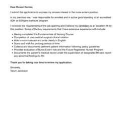 Nurse Cover Letter Velvet Jobs Template