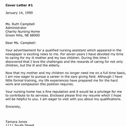 Out Of This World Examples Nursing Cover Letters Lovely Letter Samples Download