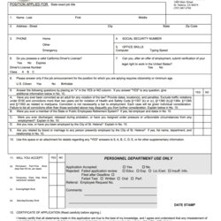 Peerless Employment Application Fill And Sign Printable Template Online Form Large