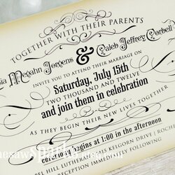 Superlative Free Printable Vintage Wedding Invitation Templates Examples Contemporary Invitations Invite