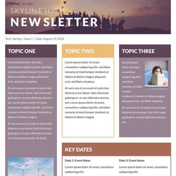 Perfect Classroom Newsletter Example Template Free Email Templates Examples Ideas