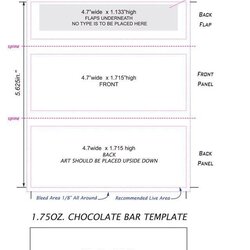 Hershey Candy Bar Wrapper Template Free Download