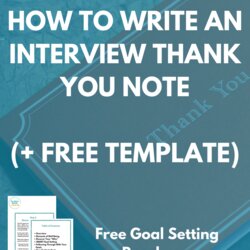 Wizard How To Write An Interview Thank You Note Free Template Diversity Job Notes Wording Career Advice
