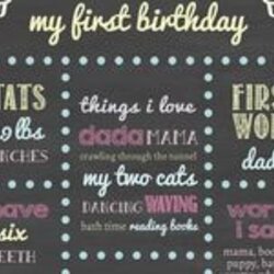 Outstanding Free Birthday Chalkboard Template Ideas