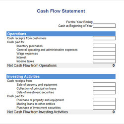Smashing Cash Flow Statement Samples Examples Templates Sample Excel Indirect Method Accounting Template