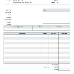 Very Good General Service Invoice Template Uniform Software Editable Create Google Vertex Maintenance Excel